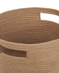 Conjunto De 2 Cestos Em Algodao Creme Chiniot