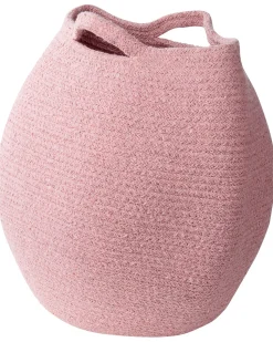 Conjunto De 2 Cestos Em Algodao Rosa Panjgur