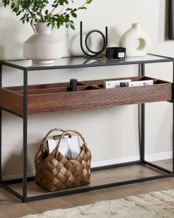 Conjunto De 2 Cestos Em Fibra De Jacinto De Agua Cor Natural Pompano