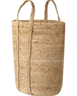 Conjunto De 2 Cestos Em Juta Cor Natural Ornach