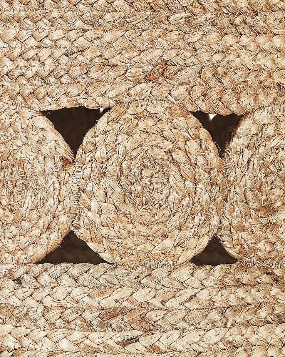 Conjunto De 2 Cestos Em Juta Natural Alang