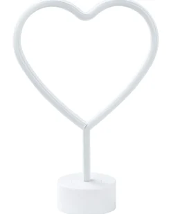 Conjunto De 3 Decoracoes Em Led Neon Multicolor Floretta