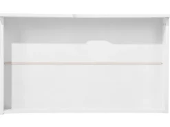 Conjunto De 2 Gavetas Em Madeira Branca Rumilly