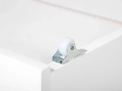 Conjunto De 2 Gavetas Em Madeira Branca Rumilly