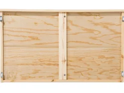 Conjunto De 2 Gavetas Em Madeira Cor Natural Rumilly