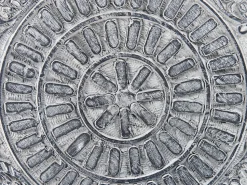 Conjunto De 2 Mesas De Apoio Em Madeira De Mango Cinzenta Jatra