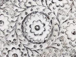 Conjunto De 2 Mesas De Apoio Em Madeira De Mango Branca Barju