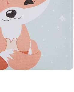 Conjunto De 4 Quadros Com Desenhos Infantis Multicoloridos 30 X 30 Cm Bombi