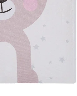 Conjunto De 4 Quadros Com Desenhos Infantis Multicoloridos 30 X 30 Cm Bombi