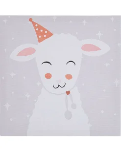 Conjunto De 4 Quadros Com Desenhos Infantis Multicoloridos 30 X 30 Cm Bombi