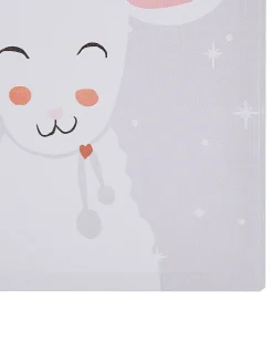 Conjunto De 4 Quadros Com Desenhos Infantis Multicoloridos 30 X 30 Cm Bombi