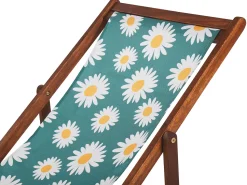 Conjunto De 2 Tecidos Com Camomilas Para Espreguicadeiras Anzio/Avellino