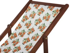 Conjunto De 2 Tecidos Com Laranjas Para Espreguicadeiras Anzio/Avellino