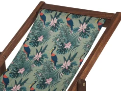 Conjunto De 2 Tecidos Multicolor Com Pelicanos Para Espreguicadeiras Anzio/Avellino