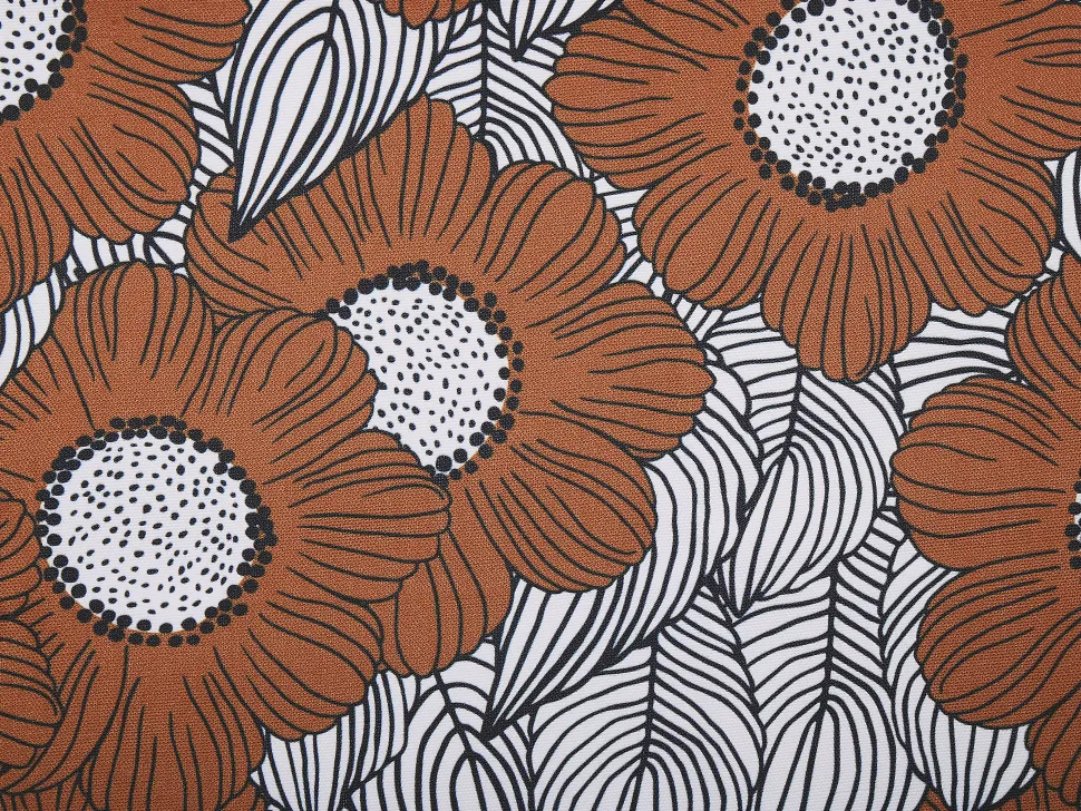 Conjunto De 2 Tecidos Multicolor Com Papoilas Para Espreguicadeiras Anzio/Avellino