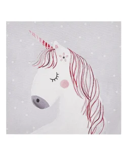 Conjunto De 3 Telas Com Impressoes Em Rosa E Cinzento 30 X 30 Cm Timia