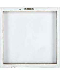 Conjunto De 3 Telas Com Impressoes Em Rosa E Cinzento 30 X 30 Cm Timia