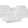 Conjunto De 9 Toalhas De Algodao Branco Areora