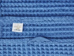 Conjunto De 9 Toalhas De Algodao Azuis Areora