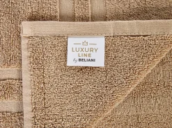 Conjunto De 9 Toalhas Em Algodao Creme Mitiaro