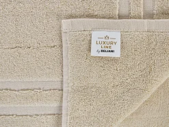 Conjunto De 9 Toalhas Em Algodao Creme Atiu