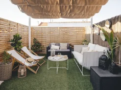 Conjunto De 2 Vasos Para Plantas Cor De Areia Bitola