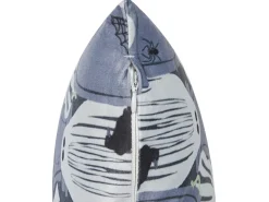 Conjunto De Almofadas Decorativas Em Veludo Cinzento 45 X 45 Cm Fanate