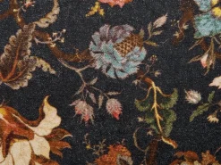 Conjunto De Almofadas Decorativas Com Padrao De Flor Em Veludo Multicolor 45 X 45 Cm Ramonda