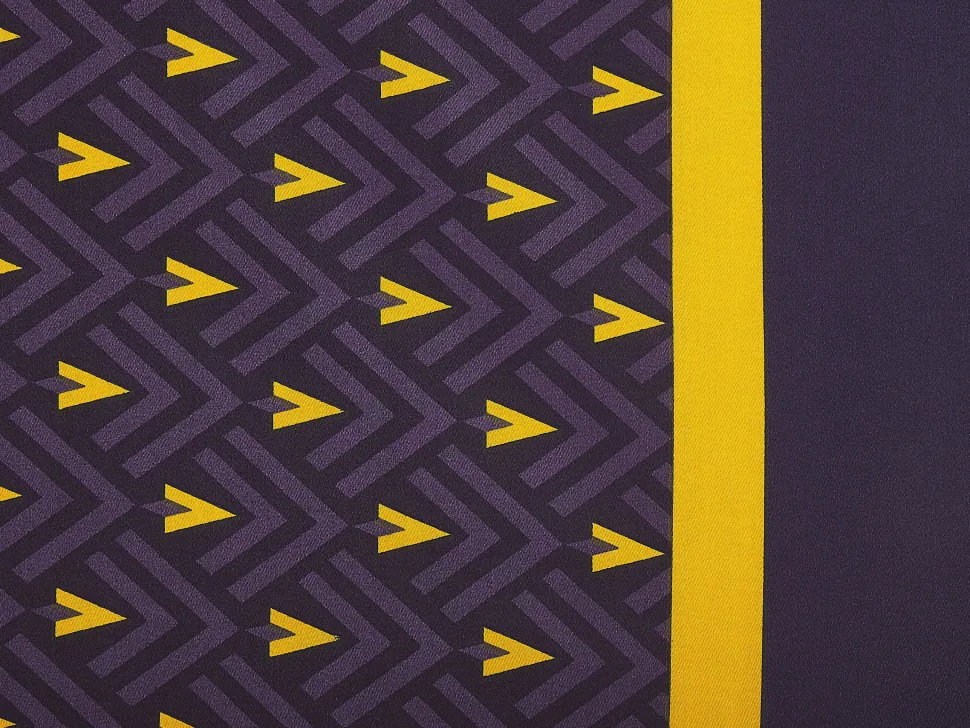 Conjunto De Capa De Edredao Em Algodao Acetinado Azul Escuro E Amarelo 135 X 200 Cm Wallingford