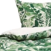 Conjunto De Capa De Edredao Em Algodao Acetinado Verde E Branco 155 X 220 Cm Greenwood