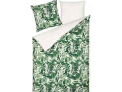 Conjunto De Capa De Edredao Em Algodao Acetinado Verde E Branco 155 X 220 Cm Greenwood