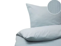 Conjunto De Capas De Edredao Em Algodao Acetinado Cinzento Claro 220 X 240 Cm Avondale