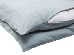 Conjunto De Capas De Edredao Em Algodao Acetinado Cinzento Claro 220 X 240 Cm Avondale