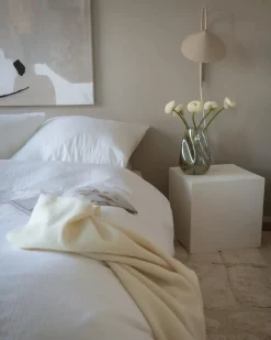 Conjunto De Capas De Edredao Em Algodao Acetinado Branco 220 X 240 Cm Avondale