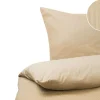 Conjunto De Capas De Edredao Em Algodao Acetinado Creme 220 X 240 Cm Avondale