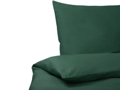 Conjunto De Capas Edredao Em Algodao Acetinado Verde Escuro 220 X 240 Cm Harmonridge