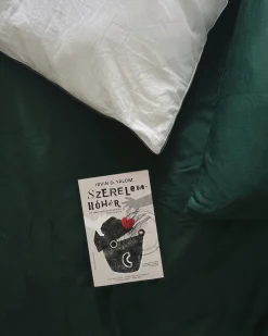 Conjunto De Capas Edredao Em Algodao Acetinado Verde Escuro 220 X 240 Cm Harmonridge