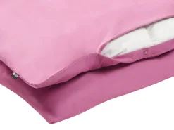 Conjunto De Capas Edredao Em Algodao Acetinado Rosa 135 X 200 Cm Harmonridge