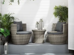 Conjunto De Capas Para Almofada Cinzento Capri