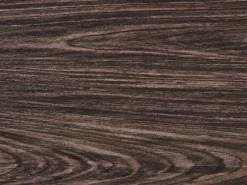 Conjunto De Escritorio Em Madeira Escura E Preto Foster/Hastings