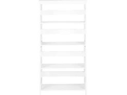 Conjunto De Escritorio Em Branco E Madeira Clara Foster/Carter