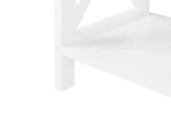 Conjunto De Escritorio Em Branco E Madeira Clara Foster/Carter