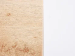 Conjunto De Escritorio Em Branco E Madeira Clara Jenks/Hamden