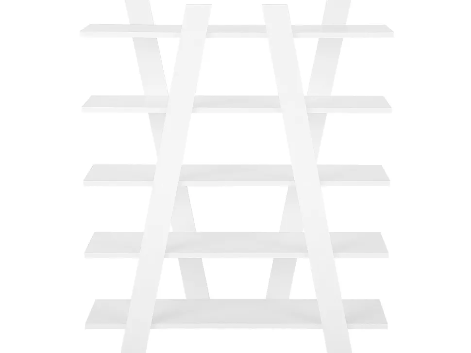 Conjunto De Escritorio Em Branco E Madeira Clara Escalante/Sheslay