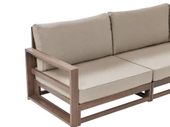 Conjunto De Jardim 5 Lugares Madeira De Acacia Certificada Escura Timor Ii