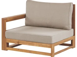 Conjunto De Jardim 2 Lugares Em Madeira De Acacia Clara A Direita Timor Ii