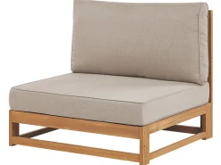 Conjunto De Jardim 4 Lugares Em Madeira De Acacia Clara A Esquerda Timor Ii