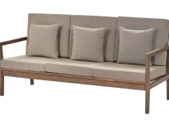 Conjunto De Jardim 7 Lugares Em Madeira De Acacia Castanha Escura Pataja