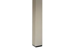 Conjunto De Jardim 6 Lugares Em Aluminio Preto 180 X 90 Cm Vernio