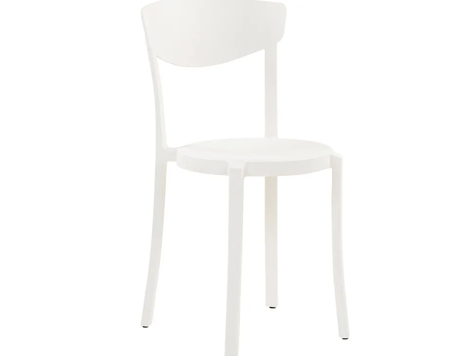 Conjunto De Jardim Com 4 Lugares Branco Sersale/Vieste